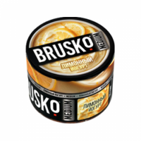 Бестабачная смесь BRUSKO Medium - Лимонный йогурт 50 гр