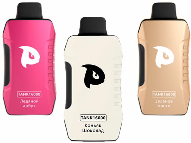 Одноразовая электронная сигарета PUFFMI TANK V2 16000 - Мятный Лимон